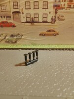 Vasútmodell H0 ütközők 4 db