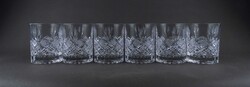 1Z291 Csiszolt kristály Whiskey pohár készlet 6 darab