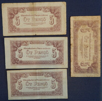 5 pengő 1944 Vöröshadsereg