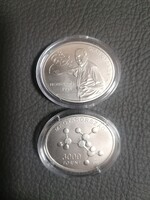 Oláh György 3000 forintos, BU, UNC érme