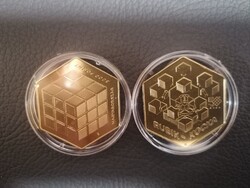 Rubik-kocka 3000 forintos, PP, UNC érme