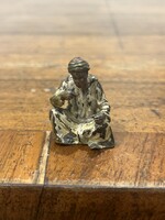 Franz Bergmann festett bécsi bronz figura