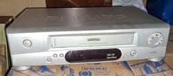 Retro Philips VR570 NICAM Hi-Fi Stereo VCR (VHS HQ ShowView)