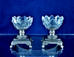 NAGYON SZÉP, ANTIK EZÜST FŰSZERTARTÓ, PÁRBAN, PÁRIZS, CA. 1820!!!