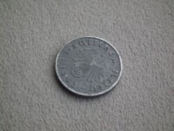 Németország, horogkeresztes birodalmi 1 Pfennig (Reichspfennig), 1942 A