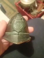 Vintage boby sisak csengő.Réz.