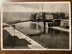 Képeslap - Olaszország - Taranto - Ponte Girevole -M.O.V.E. -nek címezve