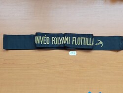 MN HONVÉD FOLYAMI FLOTTILLA HADIHAJÓS SAPKASZALAG 1747.