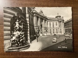 Képeslap - Bécs Hofburg