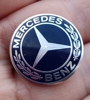 Mercedes Benz vintage kitűző, régi Oldtimer embléma