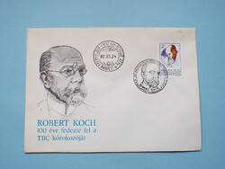FDC (C4) - 1982. Robert Koch - (Kat.: 150.-)