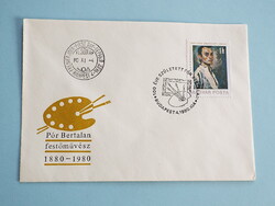 FDC (C9) - 1980. Pór Bertalan - (Kat.: 150.-)