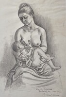Mácsai István ( 1922 - 2005 ) Meghitt pillanat