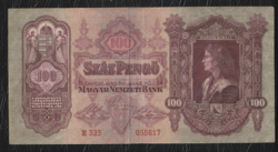 100 Pengő 1930 forgalmi papírpénz