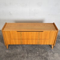 Retro Frantisek Jirak ágyneműtartó Tatra Nabytok komód csehszlovák sideboard