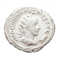 Római Birodalom,III. Gordianus antoninianus 238-239 Róma - PROVIDENTIA AVG hátlap EF+ ezüst 4.36g