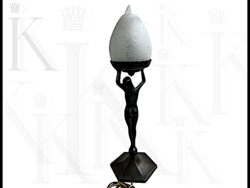 Antik art deco asztali lámpa