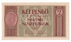1938 2 pengő unc.