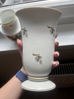 Hecsedli mintás Herendi váza