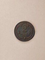 Osztrák-Magyar Monarchia 2 Heller 1913 (patina)