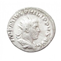 Római Birodalom,I. Philippus antoninianus 244-249 Róma - AEQVITAS AVGG hátlap EF+ ezüst 4.36g