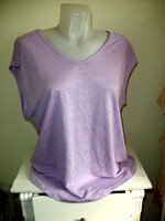 100% len felső, levendula