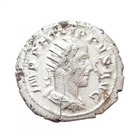 Római Birodalom,I. Philippus antoninianus 244-249 Róma - ANNONA AVGG hátlap EF ezüst 4.36g
