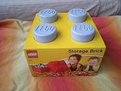 LEGO® tárolódoboz 4 - fehér 250 x 250 x 180 mm műanyag készlet szürke