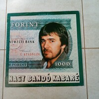 Nagy Bandó András dedikált hanglemez bakelit lemez
