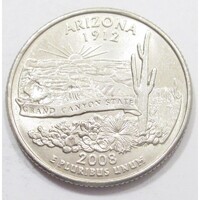 USA,quarter dollar 2008 P - Arizona aUNC+ réz
