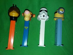 Retro PEZ cukorka figurális tartó adagolók DARÁZS TIGRIS STAR WARS MIGNON DARABRA