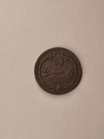 Osztrák-Magyar Monarchia 2 Heller 1910