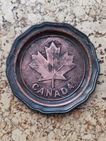 Canada bronz tálka 8cm (Made in Canada)