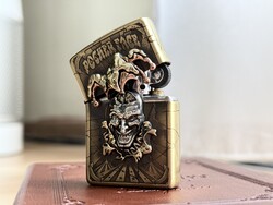 Zippo - Poker Face Armor Case - Asia Modell - Metalfire