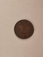 Osztrák-Magyar Monarchia 2 Heller 1911