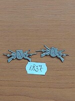 MH RÁDIÓELEKTRONIKA TISZTHELYETTES FEGYVERNEMI JELVÉNY 1837.