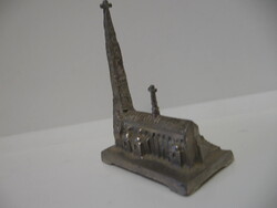 Czestochowa Jasna Góra kolostor fém miniatűrje