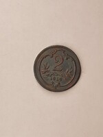 Osztrák-Magyar Monarchia 2 Heller 1912 (patina)