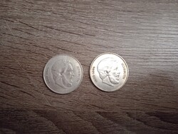 1947 ezüst Kossuth 5 forint 2es csomag