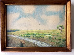 Forgács Ferenc - Alföldi táj .