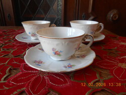 Zsolnay porcelán antik kávés csésze