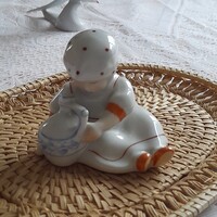 Zsolnay Annuska porcelán figura