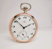 GYÖNYÖRŰ,OMEGA EZÜST ZSEBÓRA,1900