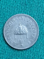 10 Fillér 1915 ! Vas ! Ritka !