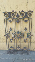 Régi,öntöttvas ablakrács,kerítésbetét stb.