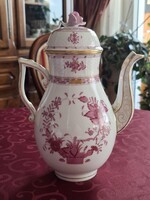 Herendi indiai kosár mintás kávéskanna