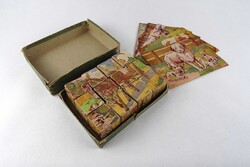 1Z158 Régi kocka kirakó kép kirakó puzzle