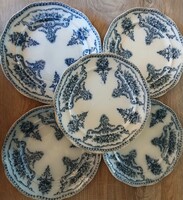 Angol Cauldon süteményes tányér ( 5 db)