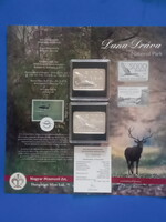 Duna-Dráva Nemzeti Park ezüst emlékpénzérme