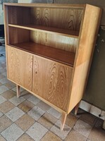 Mid century  highboard, Franz Ehrlich  magas szekrény, vitrin 1960